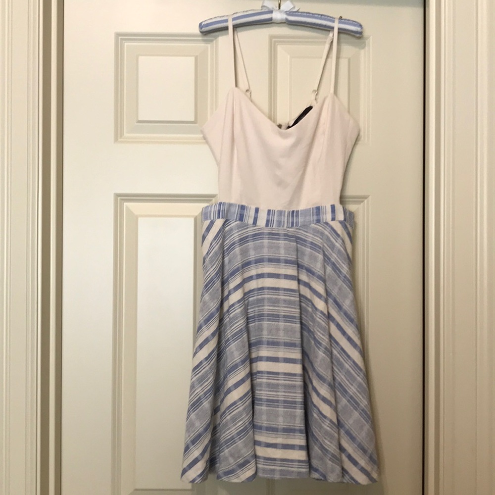 Ella Blue cut-away dress